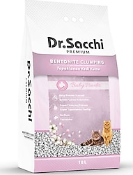 Dr. Sacchi Bebek Pudrası Kokulu 10 lt Bentonit Kedi Kumu