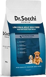 Dr. Sacchi Premium Düşük Tahıllı Somonlu 15 kg Yetişkin Köpek Maması