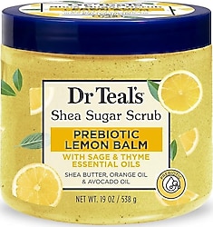 Dr. Teals Shea Sugar Scrub Prebiotic Lemon Balm 538 gr Peeling
