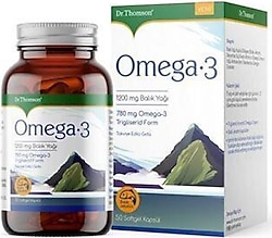 Dr. Thomson Omega 3 1200 mg 50 Kapsül