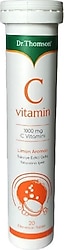 Dr. Thomson Vitamin C Limon Aromalı 1000 mg 20 Efervesan Tablet