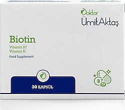 Dr. Ümit Aktaş Biotin 30 Kapsül