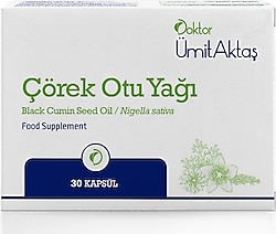 Dr. Ümit Aktaş Çörek Otu Yağı 30 Kapsül