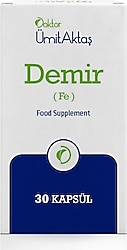 Dr. Ümit Aktaş Demir 30 Kapsül