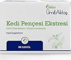 Dr. Ümit Aktaş Kedi Pençesi Ekstresi 60 Kapsül