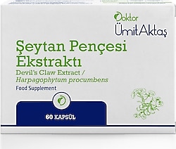 Dr. Ümit Aktaş Şeytan Pençesi Ekstraktı 60 Kapsül