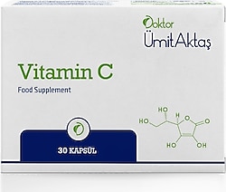 Dr. Ümit Aktaş Vitamin C 30 Kapsül