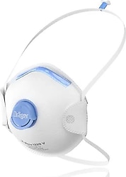 Drager X-Plore 1320 V FFP2 D Odour Aktif Karbonlu Ventilli Toz Maskesi