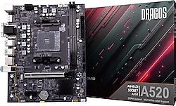 Dragos A520 D4 AMD AM4 DDR4 Micro ATX Anakart