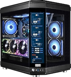 Dragos North Evo Vision LCD Ekran ARGB Fanlı E-ATX Oyuncu Kasası