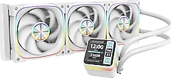 Dragos Rock LCD ARGB Beyaz 360 mm İşlemci Sıvı Soğutucu