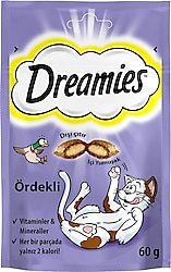 Dreamies 60 gr 3'lü Kedi Ödül Maması