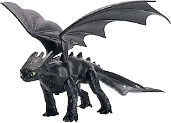 Dreamworks Dragons Ejderhanı Nasıl Eğitirsin 38 cm Sesli ve Işıklı Dişsiz Aksiyon Figürü