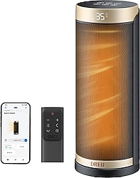 Dreo Solaris Slim H3S 1500 W Seramik Fanlı Isıtıcı