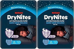 DryNites Emici Gece Külodu Erkek 13+ Yaş 48-60 kg 9'lu 2 Adet Hasta Bezi