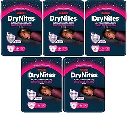 DryNites Emici Gece Külodu Kız 13+ Yaş 48-60 kg 9'lu 5 Adet Hasta Bezi