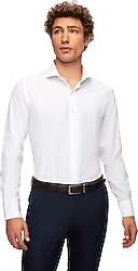 D 's Damat 2HF02ORT5185 Uzun Kollu Erkek Gömlek