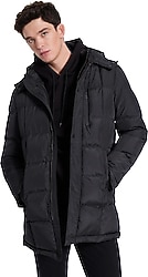 D's Damat 3HC0712210161 Kapüşonlu Erkek Şişme Mont