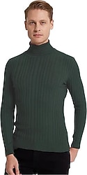 D's Damat 5HF06ORT63100H01 Haki Erkek Triko Kazak