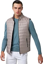 D's Damat 7HF07ORT42611301 Gri Erkek Şişme Yelek