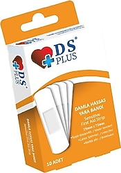 DS Plus Hassas Su Geçirmez 10'lu Yara Bandı