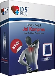 DS Plus Kılıflı 13x13 cm Jel Sıcak Soğuk Kompres