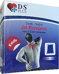 DS Plus Kılıflı 13x27 cm Jel Sıcak Soğuk Kompres