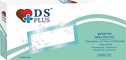 DS Plus Şeffaf Pu Su Geçirmez 9x25 cm 5'li Yara Örtüsü