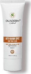 Duaderm Anti-Brown Spot 100 ml 50 Faktör Güneş Kremi