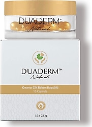 Duaderm Onarıcı Yaşlanma ve Leke Karşıtı Kapsül Yüz Serumu 15 Adet