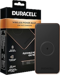 Duracell 10000 mAh Hızlı Şarj Kablosuz Powerbank