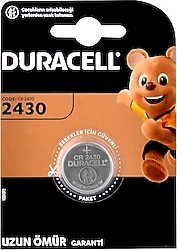Duracell CR2430 3V Lityum Düğme Pil