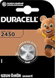 Duracell CR2450 3V Lityum Düğme Pil