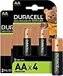 Duracell 1300 mAh 4'lü Şarjlı AA Kalem Pil