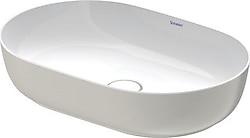 Duravit Luv DuraCeram 379602300 60 cm Beyaz Gri Çanak Lavabo