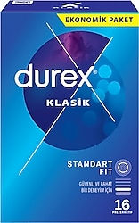 Durex Klasik 16'lı Prezervatif