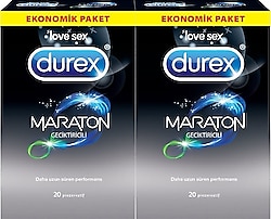 Durex Maraton 20'li 2 Adet Prezervatif