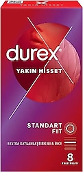 Durex Yakın Hisset Slim Fit 8'li Prezervatif