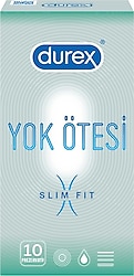 Durex Yok Ötesi Slim Fit 10'lu Prezervatif