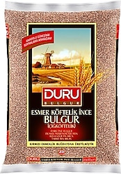 Duru Çiğ Köftelik Esmer İnce Bulgur 1 kg