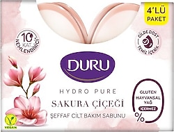 Duru Hydro Pure Sakura Çiçeği 4x135 gr Sabun