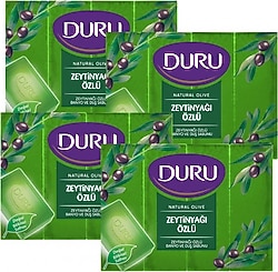 Duru Natural Olive Zeytinyağı Özlü 4x150 gr 4 Adet Banyo Sabunu