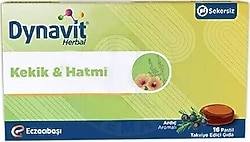 Dynavit Herbal Kekik ve Hatmi 16'lı Pastil