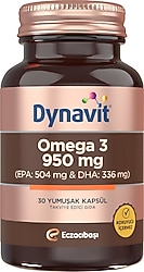 Dynavit Omega 3 Balık Yağı 950 mg 30 Kapsül