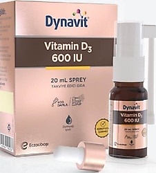 Dynavit Vitamin D3 600 IU Sprey 20 ml