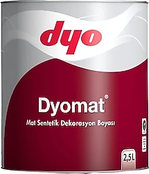 Dyo 027 Dyomat 2.5 lt Dekorasyon İç Cephe Boyası
