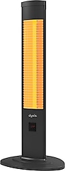 Dysis HTR-7404 Dikey 2000 W Uzaktan Kumandalı Infrared Isıtıcı