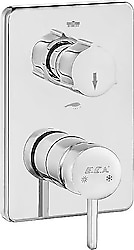 E.C.A. Purity 102167202H-KDE Ankastre 2 Yollu Sıva Üstü Banyo Bataryası