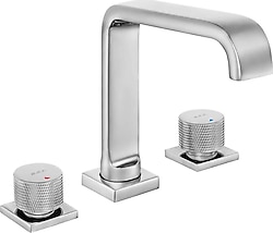 E.C.A. Life 102105777 3 Delikli Krom Ankastre Lavabo Bataryası