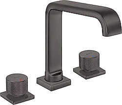 E.C.A. Life 102105777C5 3 Delikli Mat Antrasit Ankastre Lavabo Bataryası